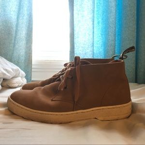 doc martens suede booties